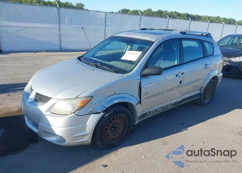 2003 Pontiac Vibe из США, поврежденный, VIN 5Y2SL62823Z468544